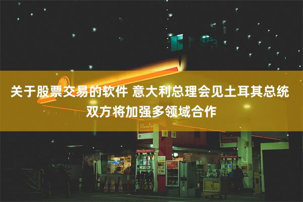关于股票交易的软件 意大利总理会见土耳其总统 双方将加强多领域合作