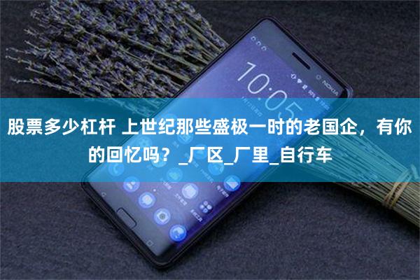 股票多少杠杆 上世纪那些盛极一时的老国企,有你的回忆吗?_厂区_厂里_自行车