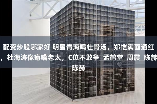配资炒股哪家好 明星青海喝壮骨汤,郑恺满面通红,杜海涛像瘪嘴老太,C位不敢争_孟鹤堂_周震_陈赫
