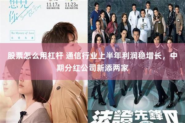 股票怎么用杠杆 通信行业上半年利润稳增长，中期分红公司新添两家
